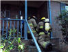 Fire Suppression Resucing the House