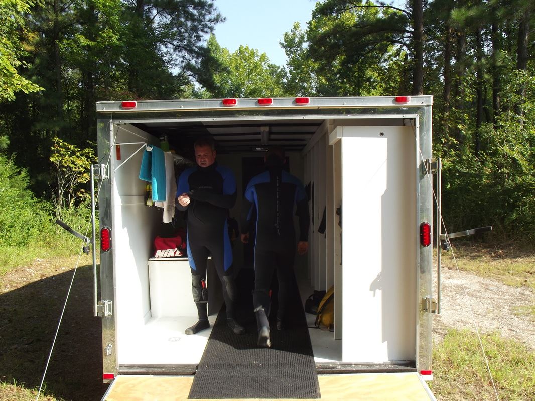 Divers Getting Ready for the Training