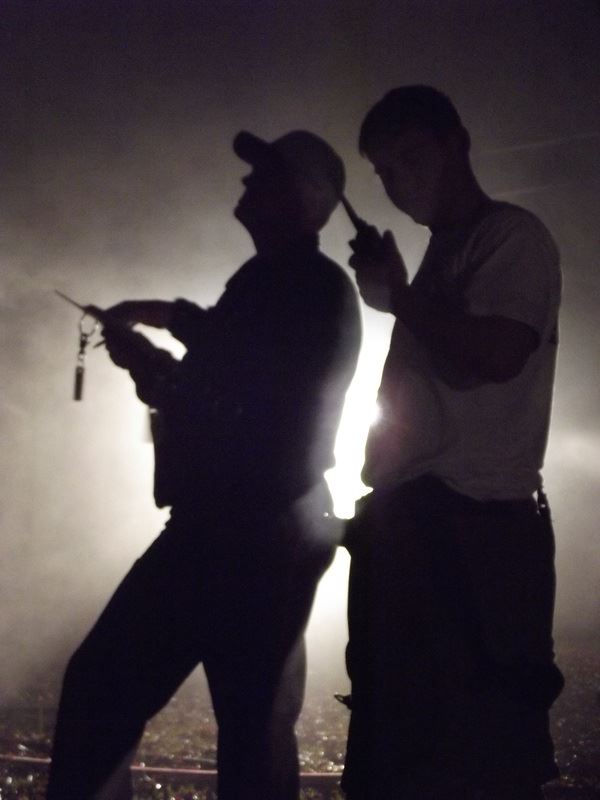 Fire Suppression Persons Working in Night