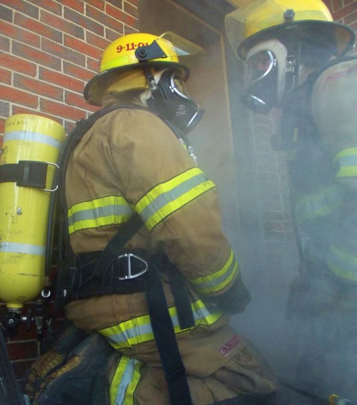 Fire Suppression Resucing the House